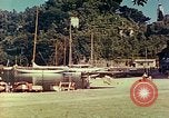 Image of harbor with boats and yachts Portofino Italy, 1938, second 23 stock footage video 65675077853