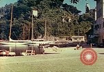 Image of harbor with boats and yachts Portofino Italy, 1938, second 24 stock footage video 65675077853