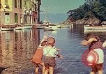 Image of harbor with boats and yachts Portofino Italy, 1938, second 27 stock footage video 65675077853
