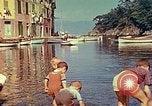 Image of harbor with boats and yachts Portofino Italy, 1938, second 30 stock footage video 65675077853