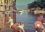 Image of harbor with boats and yachts Portofino Italy, 1938, second 31 stock footage video 65675077853
