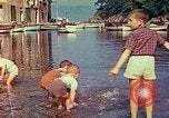 Image of harbor with boats and yachts Portofino Italy, 1938, second 33 stock footage video 65675077853