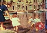 Image of harbor with boats and yachts Portofino Italy, 1938, second 39 stock footage video 65675077853
