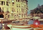 Image of harbor with boats and yachts Portofino Italy, 1938, second 40 stock footage video 65675077853
