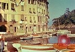 Image of harbor with boats and yachts Portofino Italy, 1938, second 47 stock footage video 65675077853