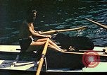 Standbild Eva Braun im Urlaub in Paraggi in der Nähe von Portofino Ligurien Italien, 1938, aus Sekunde 4 historischem Filmmaterial Videoclip 65675077856