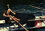 Standbild Eva Braun im Urlaub in Paraggi in der Nähe von Portofino Ligurien Italien, 1938, aus Sekunde 20 historischem Filmmaterial Videoclip 65675077856