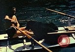 Standbild Eva Braun im Urlaub in Paraggi in der Nähe von Portofino Ligurien Italien, 1938, aus Sekunde 21 historischem Filmmaterial Videoclip 65675077856