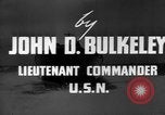 Standbild US Navy Motor Torpedo Boat Training in Zweiten Weltkrieg United States USA, 1944, aus Sekunde 30 historischem Filmmaterial Videoclip 65675077863