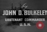 Standbild US Navy Motor Torpedo Boat Training in Zweiten Weltkrieg United States USA, 1944, aus Sekunde 33 historischem Filmmaterial Videoclip 65675077863