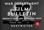 Standbild 725th Betriebsführung Bataillon Louisiana United States USA, 1943, aus Sekunde 6 historischem Filmmaterial Videoclip 65675077869