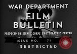 Standbild 725th Betriebsführung Bataillon Louisiana United States USA, 1943, aus Sekunde 10 historischem Filmmaterial Videoclip 65675077869