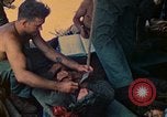Image of wounded soldiers Saipan Northern Mariana Islands, 1944, second 50 stock footage video 65675077880