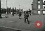 Image of American soldiers occupy Leipzig Germany World War 2 Leipzig Germany, 1945, second 15 stock footage video 65675077881