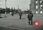 Image of American soldiers occupy Leipzig Germany World War 2 Leipzig Germany, 1945, second 16 stock footage video 65675077881