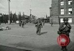 Image of American soldiers occupy Leipzig Germany World War 2 Leipzig Germany, 1945, second 17 stock footage video 65675077881