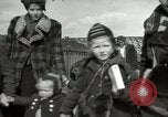 Image of German civilians cross severely damaged bridge over Elbe River Tangermunde Germany, 1945, second 5 stock footage video 65675077887
