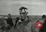Image of German civilians cross severely damaged bridge over Elbe River Tangermunde Germany, 1945, second 10 stock footage video 65675077887