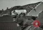 Image of German civilians cross severely damaged bridge over Elbe River Tangermunde Germany, 1945, second 13 stock footage video 65675077887