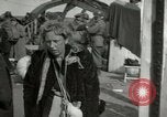 Image of German civilians cross severely damaged bridge over Elbe River Tangermunde Germany, 1945, second 14 stock footage video 65675077887