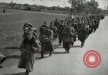 Image of German soldiers on American side of Elbe River at end of World War 2 Tangermunde Germany, 1945, second 5 stock footage video 65675077888