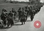 Image of German soldiers on American side of Elbe River at end of World War 2 Tangermunde Germany, 1945, second 6 stock footage video 65675077888