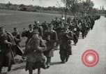 Image of German soldiers on American side of Elbe River at end of World War 2 Tangermunde Germany, 1945, second 7 stock footage video 65675077888