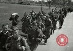 Image of German soldiers on American side of Elbe River at end of World War 2 Tangermunde Germany, 1945, second 13 stock footage video 65675077888