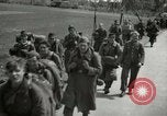Image of German soldiers on American side of Elbe River at end of World War 2 Tangermunde Germany, 1945, second 15 stock footage video 65675077888
