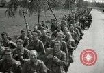 Image of German soldiers on American side of Elbe River at end of World War 2 Tangermunde Germany, 1945, second 16 stock footage video 65675077888