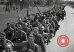 Image of German soldiers on American side of Elbe River at end of World War 2 Tangermunde Germany, 1945, second 17 stock footage video 65675077888