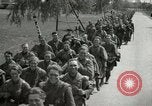 Image of German soldiers on American side of Elbe River at end of World War 2 Tangermunde Germany, 1945, second 18 stock footage video 65675077888