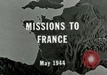 Standbild Bombenabwürfe Orleans Frankreich, 1944, aus Sekunde 1 historischem Filmmaterial Videoclip 65675077898
