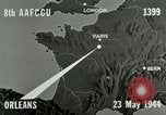 Standbild Bombenabwürfe Orleans Frankreich, 1944, aus Sekunde 14 historischem Filmmaterial Videoclip 65675077898