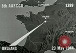 Standbild Bombenabwürfe Orleans Frankreich, 1944, aus Sekunde 15 historischem Filmmaterial Videoclip 65675077898