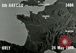 Standbild Bombardierung einen Flugplatz ORLY FRANKREICH, 1944, aus Sekunde 1 historischem Filmmaterial Videoclip 65675077899