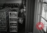 Image of aviation cadets in dining hall San Antonio Texas USA, 1950, second 3 stock footage video 65675077921