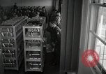 Image of aviation cadets in dining hall San Antonio Texas USA, 1950, second 9 stock footage video 65675077921