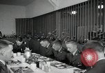 Image of aviation cadets in dining hall San Antonio Texas USA, 1950, second 39 stock footage video 65675077921
