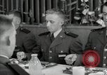Image of aviation cadets in dining hall San Antonio Texas USA, 1950, second 42 stock footage video 65675077921