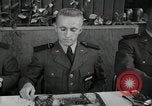 Image of aviation cadets in dining hall San Antonio Texas USA, 1950, second 46 stock footage video 65675077921