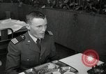 Image of aviation cadets in dining hall San Antonio Texas USA, 1950, second 51 stock footage video 65675077921