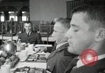 Image of aviation cadets in dining hall San Antonio Texas USA, 1950, second 55 stock footage video 65675077921