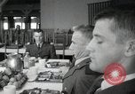 Image of aviation cadets in dining hall San Antonio Texas USA, 1950, second 56 stock footage video 65675077921