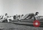 Image of Aviation cadets do supervised physical exercise San Antonio Texas USA, 1950, second 11 stock footage video 65675077922
