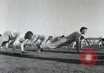 Image of Aviation cadets do supervised physical exercise San Antonio Texas USA, 1950, second 16 stock footage video 65675077922