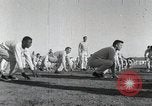 Image of Aviation cadets do supervised physical exercise San Antonio Texas USA, 1950, second 17 stock footage video 65675077922