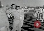 Image of Aviation cadets do supervised physical exercise San Antonio Texas USA, 1950, second 21 stock footage video 65675077922