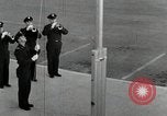 Image of Sunset Retreat Ceremony San Antonio Texas USA, 1950, second 30 stock footage video 65675077923