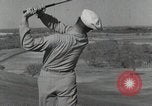 Standbild Aviation Kadetten spielen Golf und Tennis San Antonio Texas USA, 1950, aus Sekunde 3 historischem Filmmaterial Videoclip 65675077926